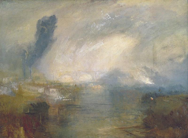 Joseph Mallord William Turner The Thames above Waterloo Bridge